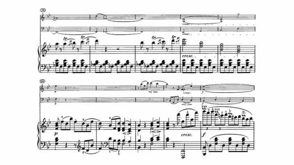 贝多芬钢琴三重奏（贝多芬钢琴三重奏作品97分析）